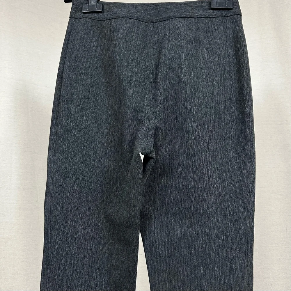 CHANEL Authentic Vintage Wool Grey Pants Trousers S